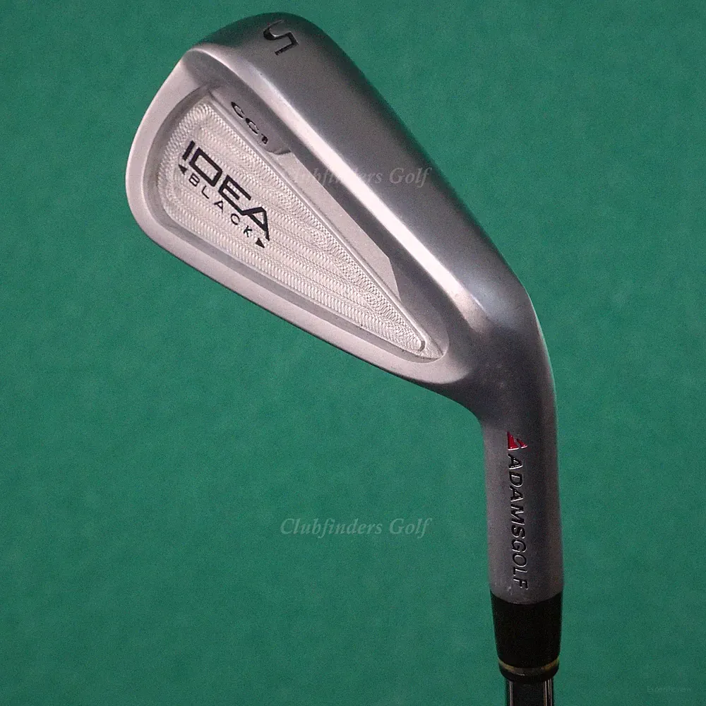 Adams Idea Black CC1 Single 5 Iron KBS Tour Steel Stiff