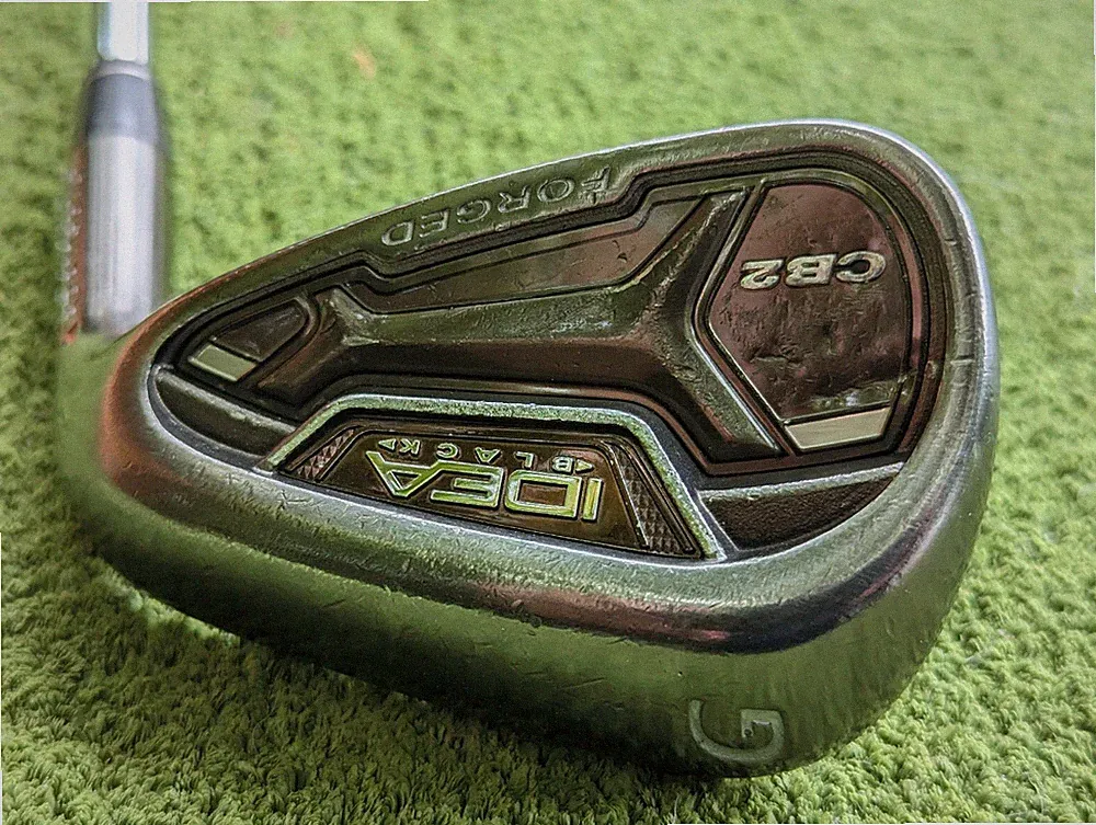 Adams Idea Black Forged CB2 Irons, Single Gap Wedge Golf Club Right Hand Regular
