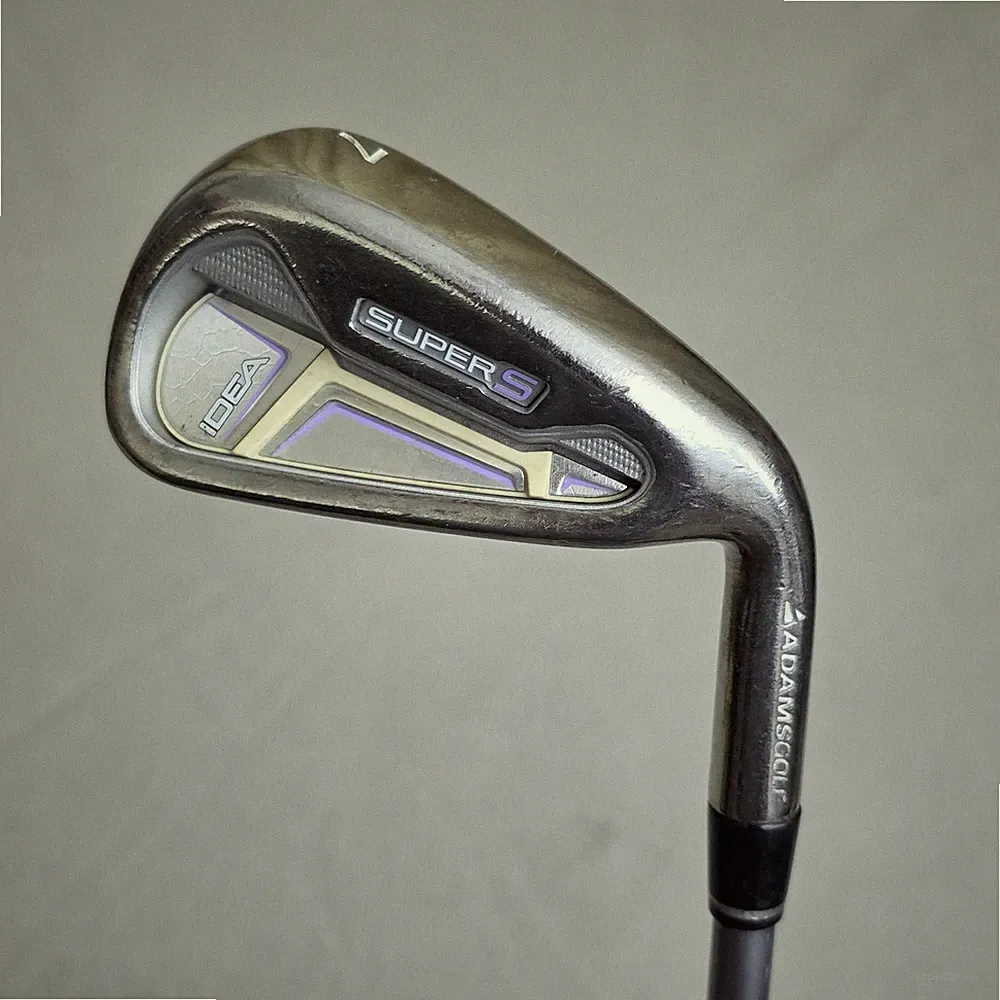 Adams Idea Super S 7 Iron Womens RH L Flex Graphite Lamkin Golf Club Silver
