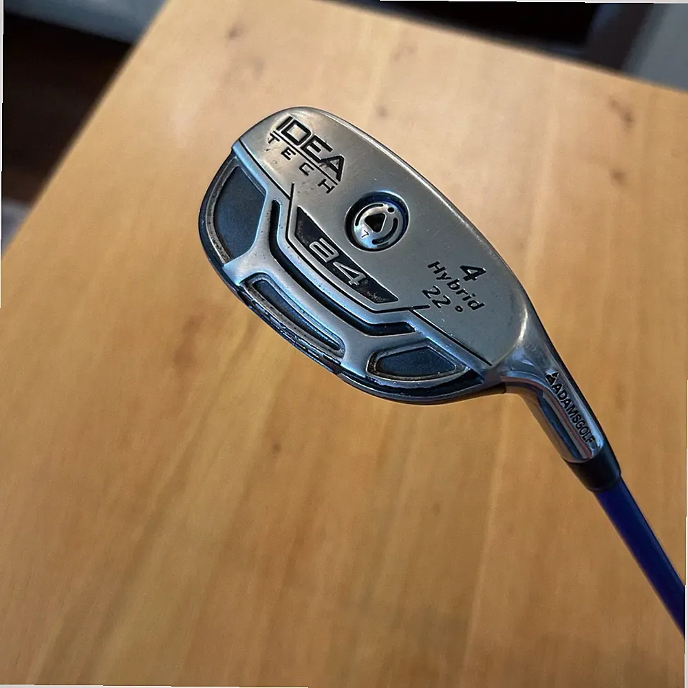 Adams Idea Tech Golf Club A4 OS 4 Hybrid 22* Graphite Stiff Right Handed