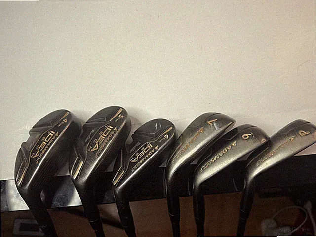 Adams Idea Tech Hybrid Iron Set V3 4-7,9,PW 55g Lite Flex Graphite RH