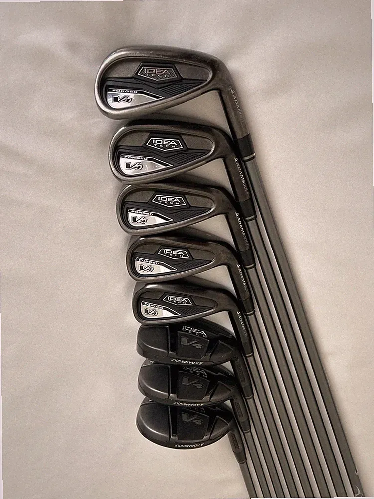 Adams Idea Tech V4 Forged Iron/Hybrid Set (P-6i, 5h-3h) 8pcs Regular Flex