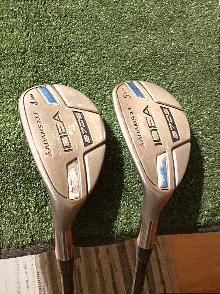 Adams Left Handed Idea A7OS Iron Hybrids Set 4H & 5H Regular Grafalloy Graphite