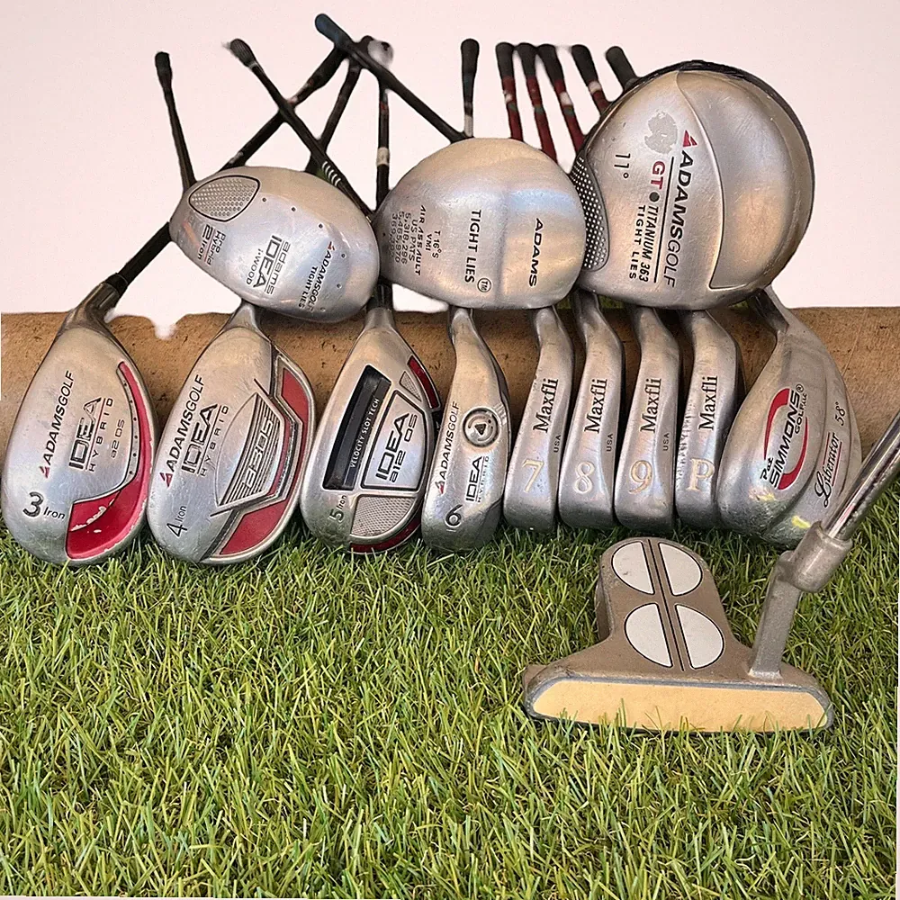 Adams Maxfli Belly Putter Regular Flex Men's Complete Golf Club Set