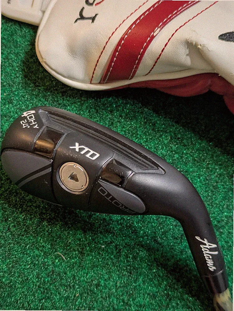Adams Proto XTD 24° 4 DHY Hybrid w/Paderson Kinetixx Imrt KG860 Hut 30 R Flex RH
