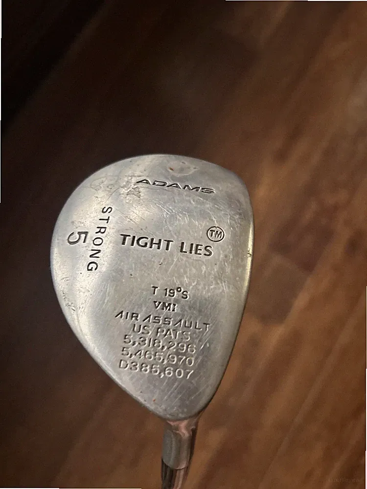 Adams RH Golf Tight Lies 5 Hybrid SuperShaft Uniflex Graphiite