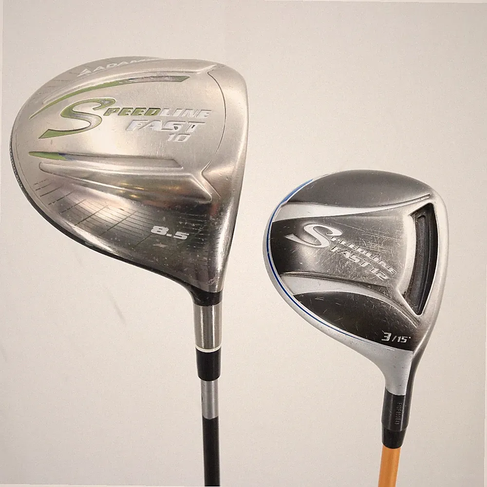 Adams Speedline Fast 10/12 1 & 3 Wood Set 8.5 & 15 Deg Graphite Stiff RH S-15435