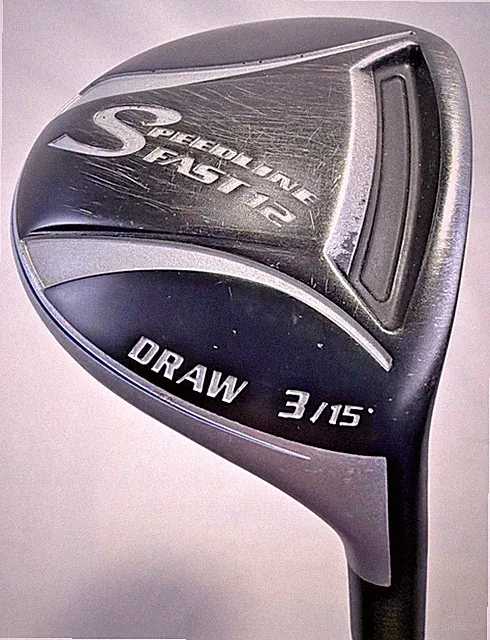Adams Speedline Fast 12 Draw 3‑Wood Golf Club 15° Senior Flex Graphite