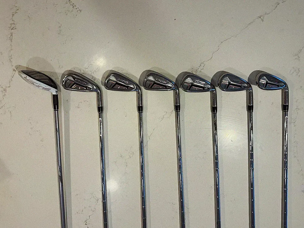 Adams Super S Idea 5-PW Iron Set Steel Stiff RH + 19° Hybrid