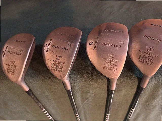 ADAMS Tight Lies Air Assault 16° Strong 3,5,9 woods. RH.