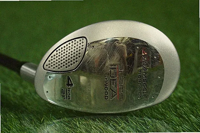 ADAMS TIGHT LIES IDEA 4 HYBRID 4H I-WOOD ALIDLA SUPERSHAFT STIFF FLEX RH 21°