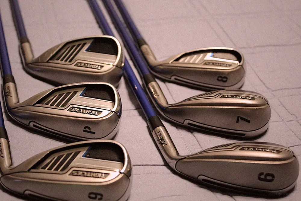 Adams Tight Lies Irons / Hybrid-6-SW - Medium Flex 65g Graphite Shafts R/H