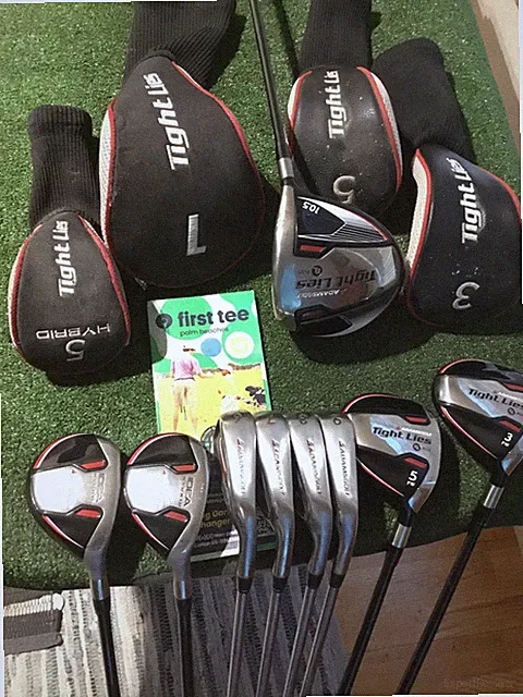 Adams Tight Lies Plus Full Set D, 3W, 5W, 4H, 5H, 6-9i Regular Graph/Steel READ
