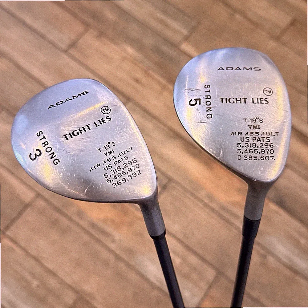 Adams Tight Lies Strong Fairway woods 3 & 5 Regular Flex Graphite Right Handed