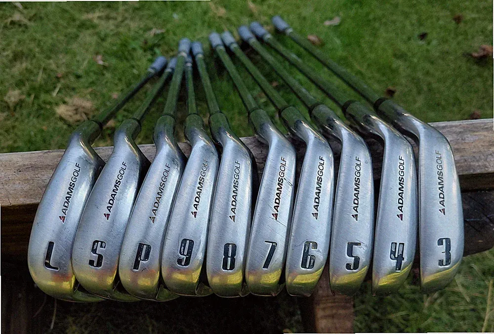 Adams Tight Lies UC10 Iron Set 3-LW 10 Clubs True Temper Stiff Steel RH + Covers