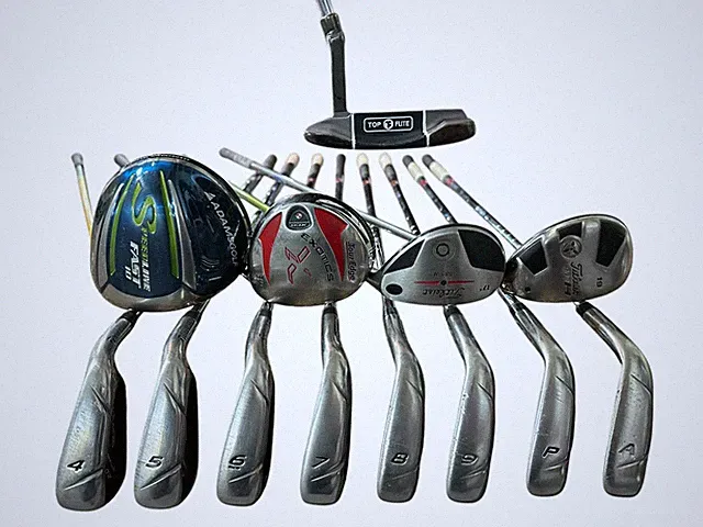 Adams Titleist TaylorMade MRH Golf Club Set +1/2" S Flex SET-091526T06