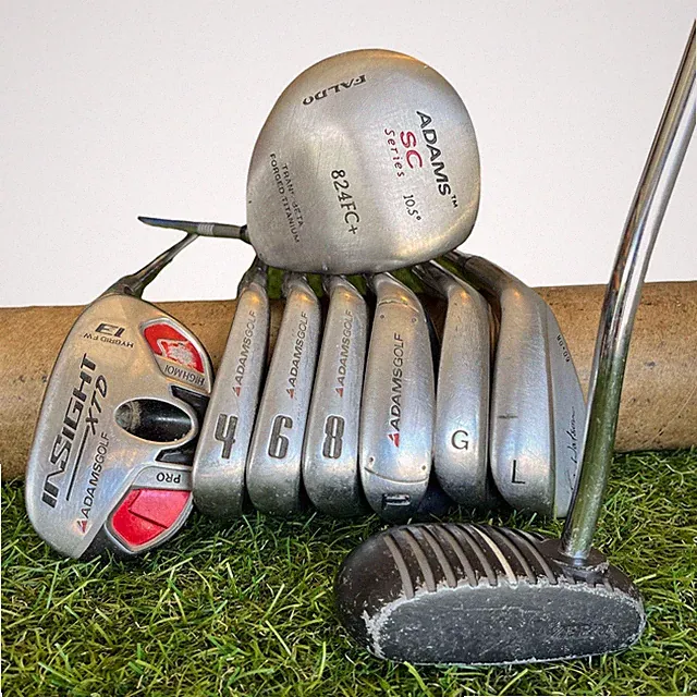 Adams Tour Sc Tom Watson Zebra Stiff Flex Mens Sunday Golf Club Set