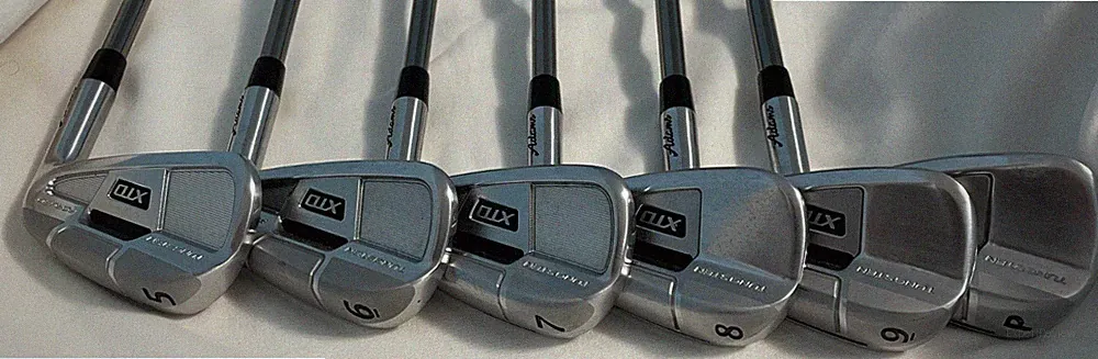 Adams XTD Forged Iron Set 5 Iron to Pitching Wedge Preowned RH UST Recoil Shafts