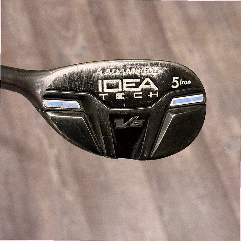 AdamsGolf Idea Tech V3 5 Iron Hybrid Bassara Super Lite Flex Graphite Shaft LH