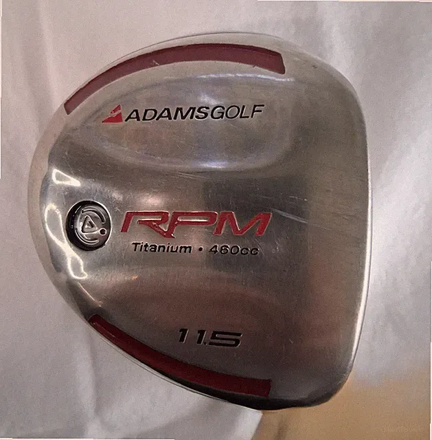 Adamsgolf Men's RH Fairway Driver RPM Titanium 460cc 11.5 Degree Grafalloy Shaft