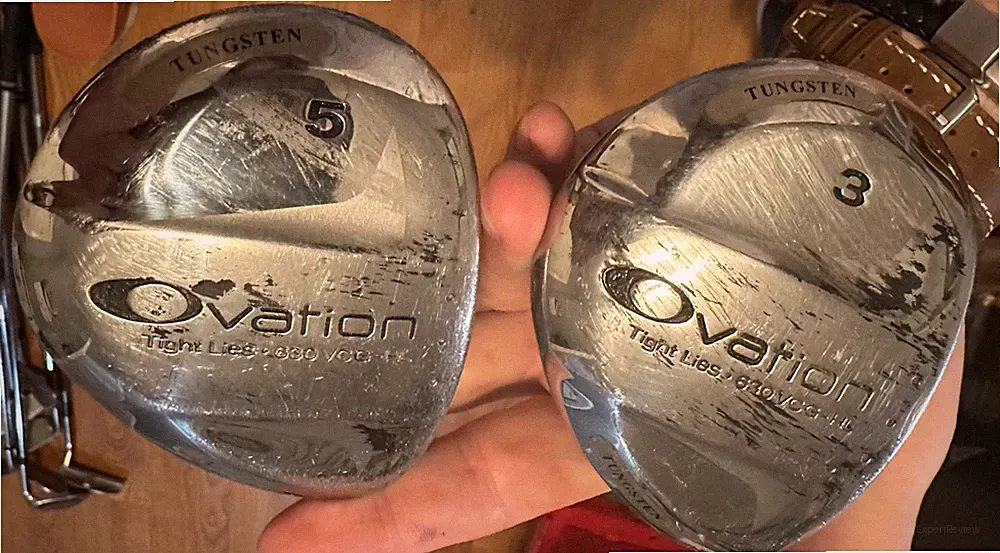 ADAMSGOLF Ovation 630 VCG-HL set of 2 fairway woods (metal) 3,5 RH 75g composit