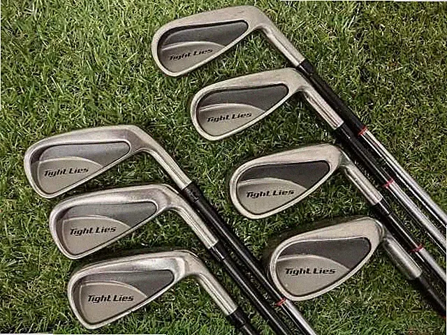 ADAMSGOLF Tight Lies GT Iron Set 4-P 7pcs Graphite tip Regular Flex Used Japan