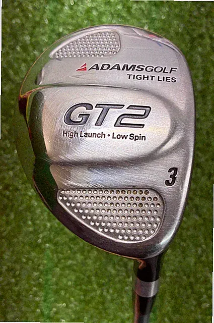 AdamsGolf Tight Lies GT2 3 Wood / RH /Regular Graphite ~43” / Nice Grip / dj9262