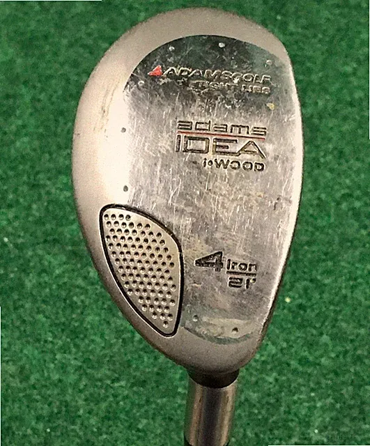 AdamsGolf Tight Lies I - Wood 21 Degree Adila Regular Flex RH 4 Hybrid/Iron