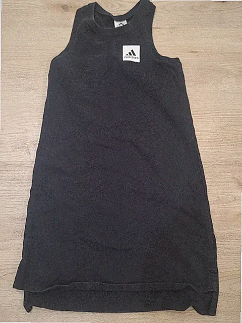 Adidas Dress Girls Large 12/14 Black Golf Mini Back Cut Out Preppy Athleisure