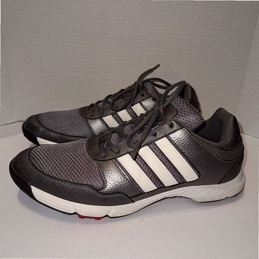 Adidas Tech Response 4.0 Golf Shoes Men's Size 12 Gray/White F33551