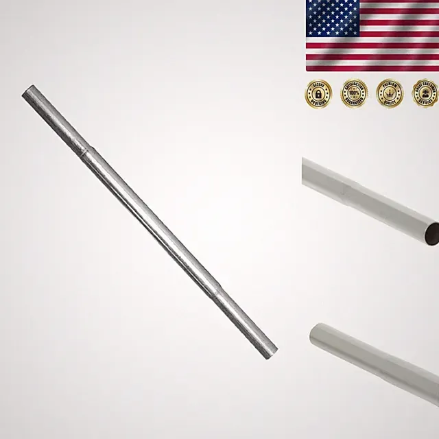 Adjustable Silver 0.600" Steel Shaft Extender for Putter - Regular Flex