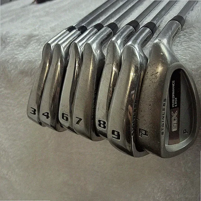 Affinity GTX Performance Cast Iron Set Mens RH 7 Clubs (3-PW No 5) Steel Silver