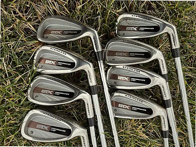AFFINITY GTX PERFORMANCE CAST Set Of 3-PW IRON STEEL SHAFTS R/H