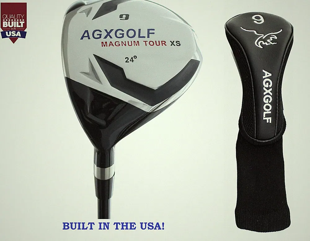 AGX MEN'S LEFT or RIGHT HAND MAGNUM XS EDITION #9 FAIRWAY WOOD, GRAPHITE SHAFT