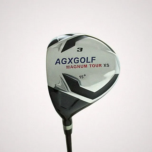 AGXGOLF BOY'S XS 3 WOODS LEFT HAND: GRAPHITE SHAFT, AVAILABLE IN ALL LENGTHS