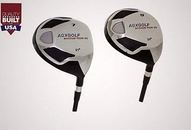 AGXGOLF BOY'S XS 7+9 WOODS HEAD COVERS: GRAPHITE SHAFT, AVAILABLE IN ALL LENGTHS