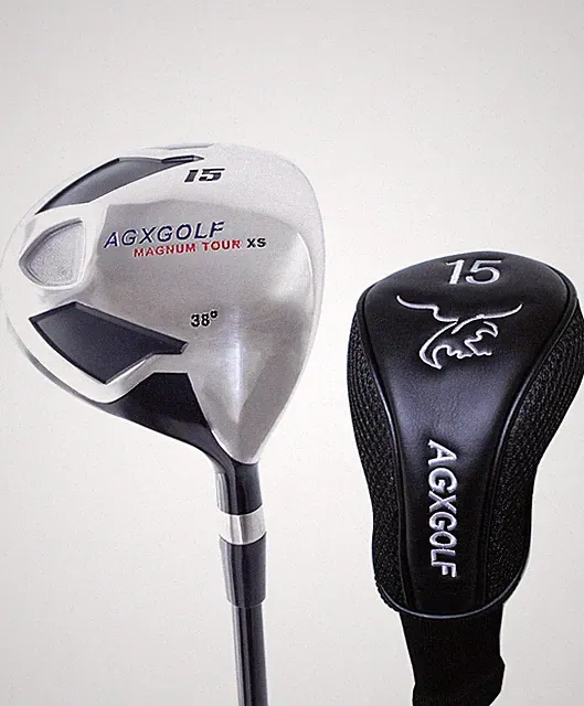 AGXGOLF FAIRWAY XS #15 WOOD (38°) BOYS & GIRLS RH; GRAPHITE SHAFT ALL SIZES