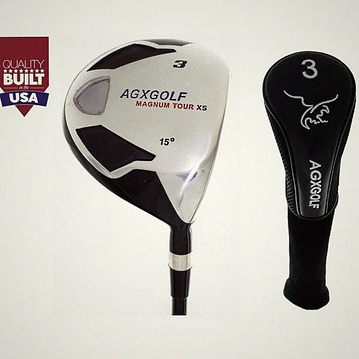 AGXGOLF GIRLS RIGHT HAND XS FAIRWAY UTILITY WOODS: #3,5,7,9 with GRAPHITE SHAFTS