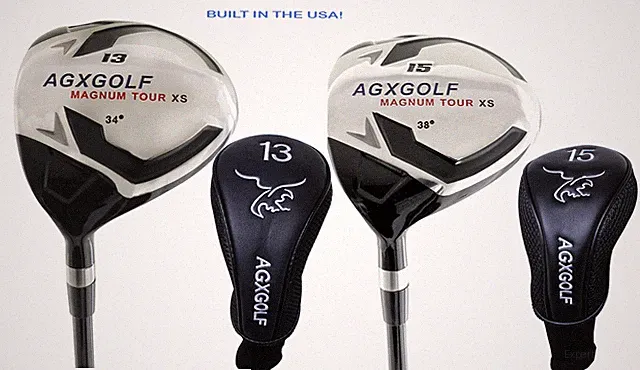 AGXGOLF GIRLS XS 13 & 15 WOODS: GRAPHITE SHAFT, AVAILABLE IN ALL LENGTHS