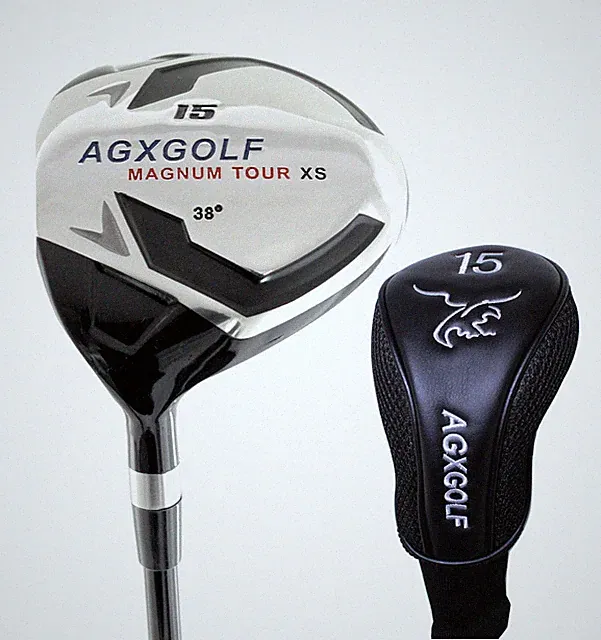 AGXGOLF GIRLS XS 15 WOODS HEAD COVERS: GRAPHITE SHAFT, AVAILABLE IN ALL LENGTHS