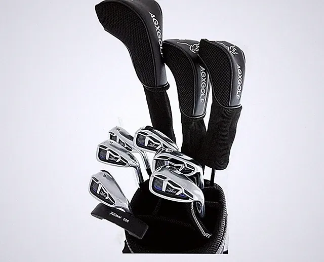 AGXGOLF LADIES RIGHT HAND REGULAR XLT COMPLETE GRAPHITE GOLF CLUB SET. NO BAG!