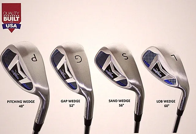 AGXGOLF MAGNUM ONE SWING SAME LENGTH WEDGE SET: PW+SW+GW+LW. Men's Right Hand