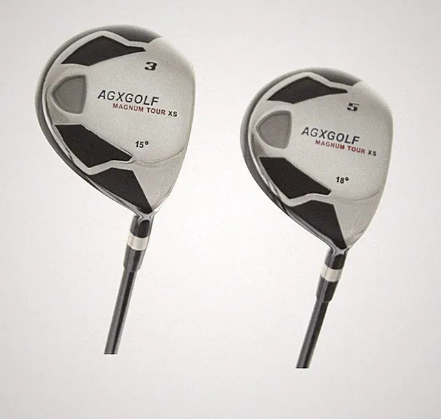 AGXGOLF MEN'S MAGNUM XS EDITION 3 & 5 FAIRWAY WOODS SET, GRAPHITE SHAFTS wCOVERS