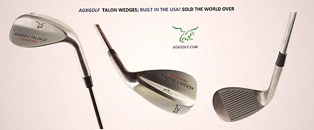 AGXGOLF MEN'S RIGHT HAND TALON TOUR 52 DEGREE GAP WEDGE. Choose Length & Flex