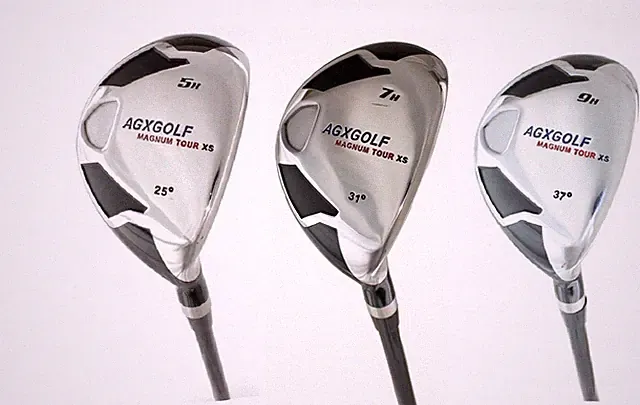 AGXGOLF MEN'S RIGHT HAND XS #5, 7 & 9 HYBRID SET GRAPHITE: CHOOSE LENGTH