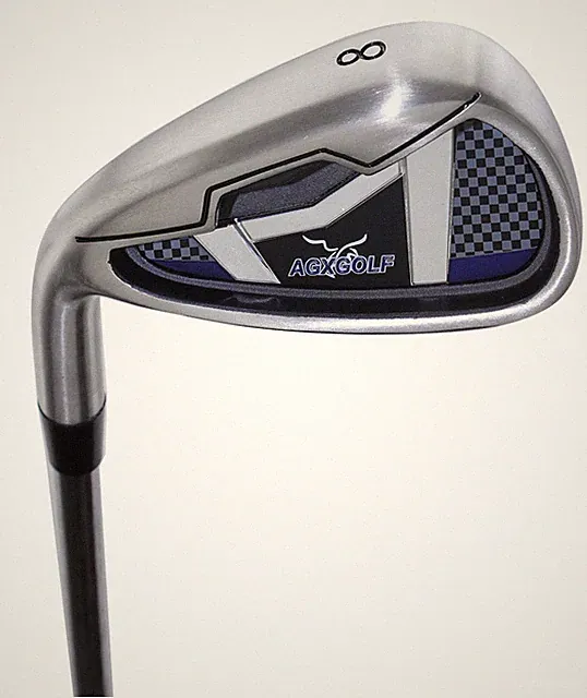 AGXGOLF MEN'S X-TOUR LEFT HAND SINGLE IRONS. SELECT YOUR FLEX & LENGTH. STEEL