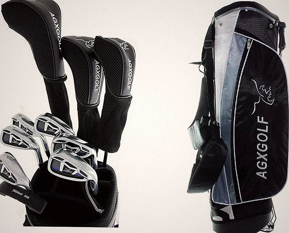 AGXGOLF Senior Men's XLT Graphite Edition Complete Golf Club Set w/Stand Bag USA