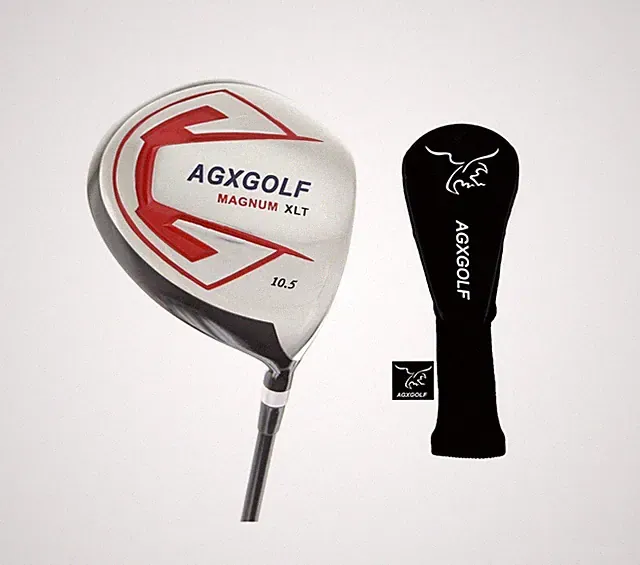 AGXGOLF MENS RIGHT 10.5° MAGNUM XLT 460 DRIVER wGRAPHITE SHAFT wCOVER: ALL SIZES