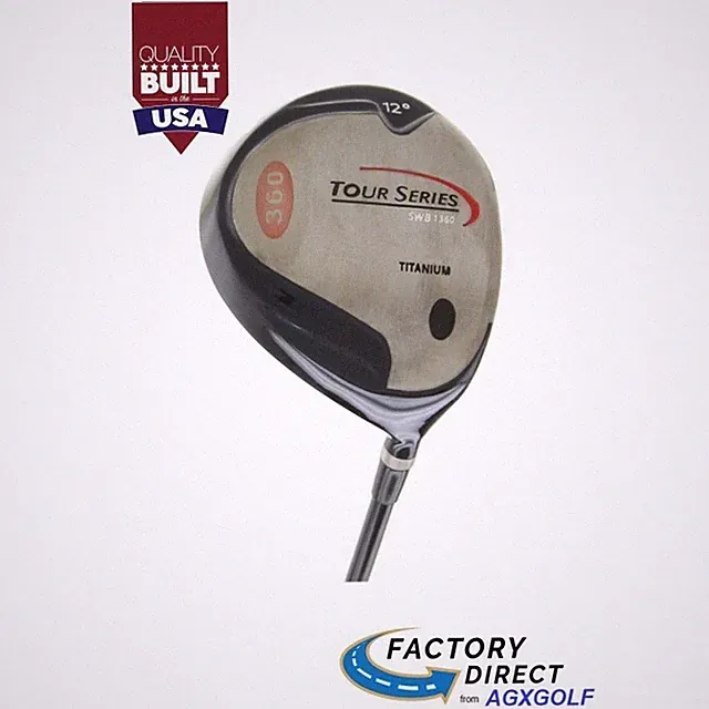 AGXGOLF MINI-DRIVER TOUR TITANIUM DRIVING WOOD, GRAPHITE; CHOOSE FLEX & LOFT