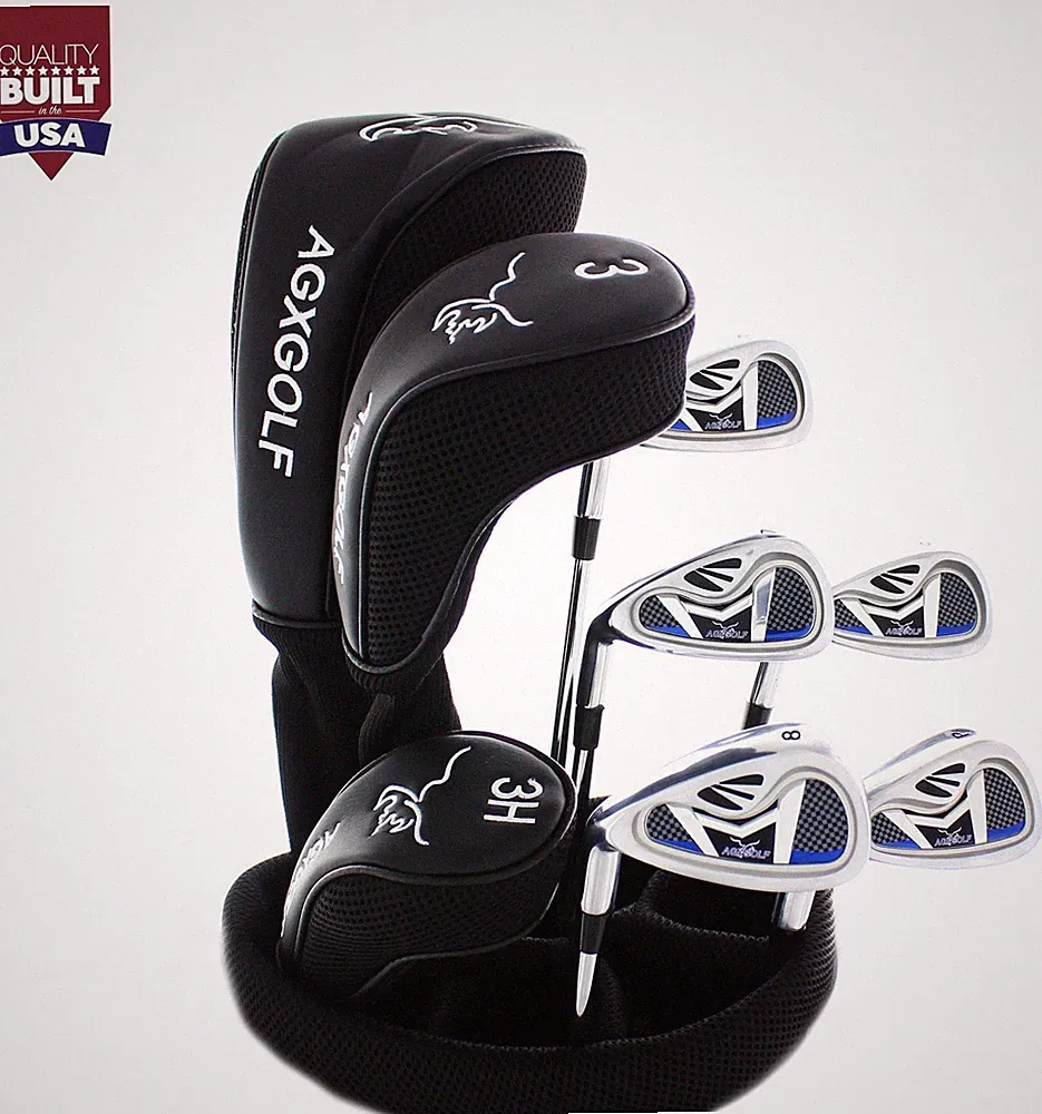 AGXGOLF PETITE LADIES LEFT HAND XLT COMPLETE GRAPHITE GOLF CLUB SET w/PUTTER USA